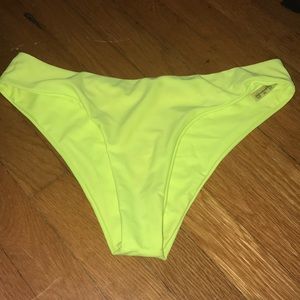 Cheeky Neon Yellow Bikini Bottoms